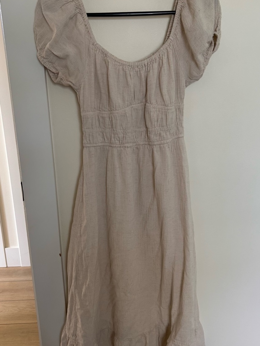 Linen Midi Dress